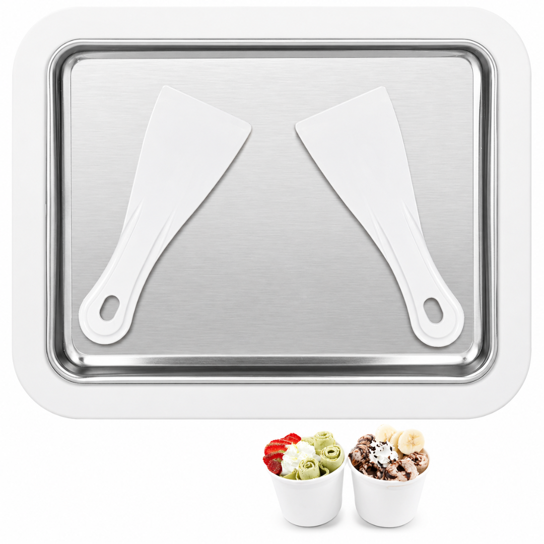 Plancha para hacer helados enrollados