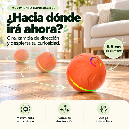 RollPopBall Pelota interactiva con rebote automático