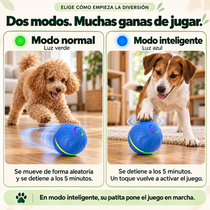 RollPopBall Pelota interactiva con rebote automático