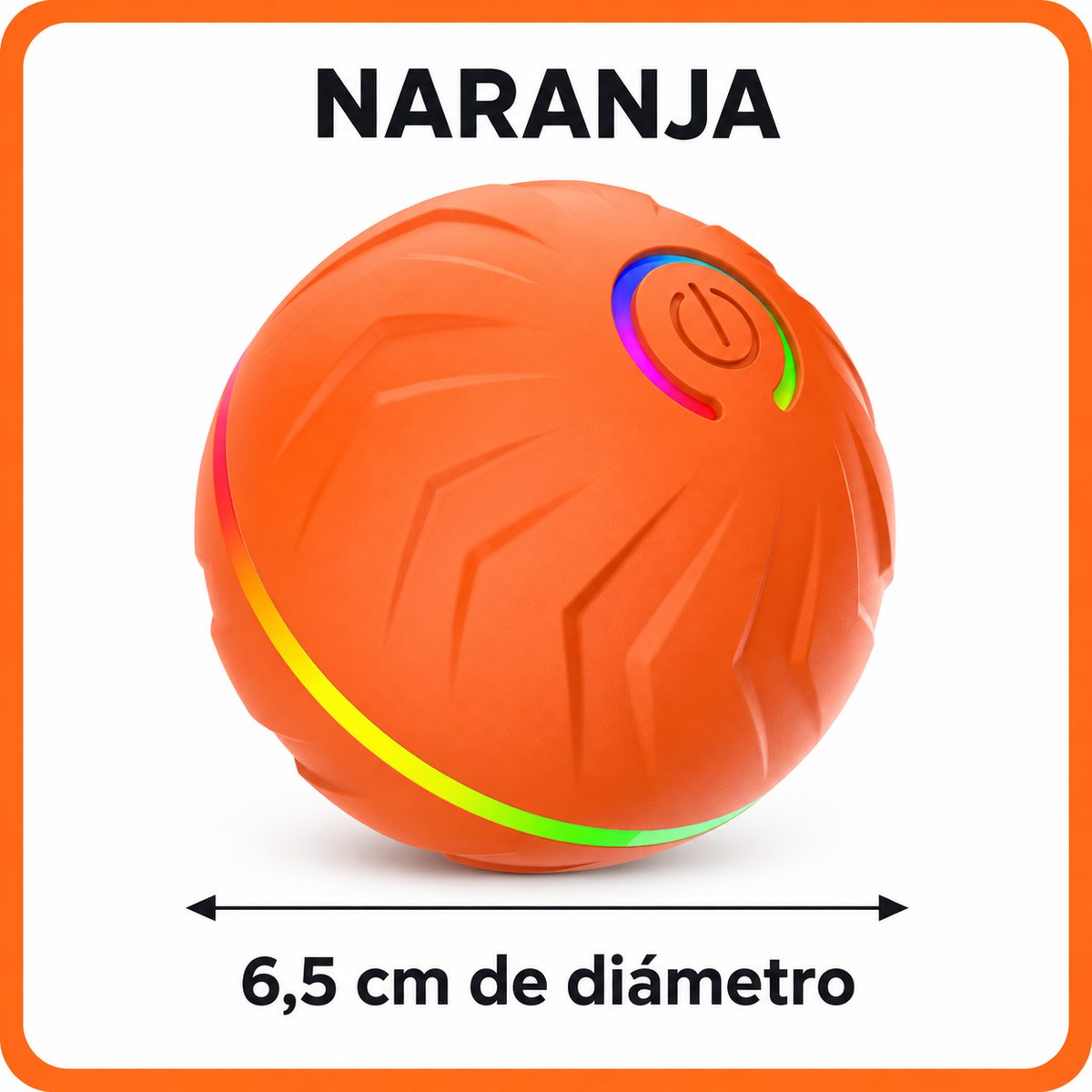 RollPopBall Pelota interactiva con rebote automático